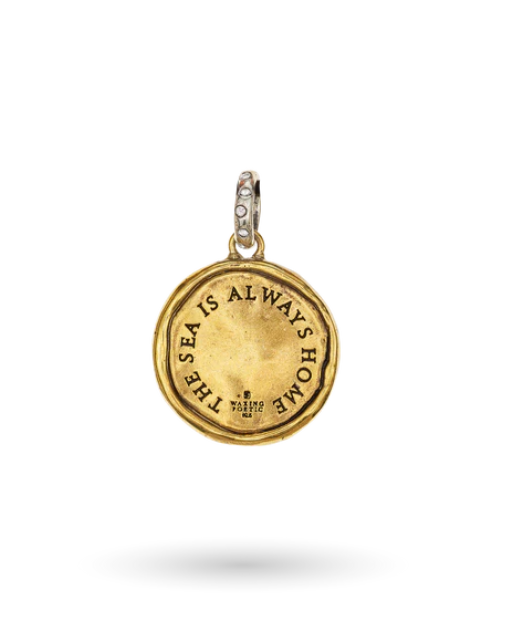 The Sea is Always Home Kristal Pendant