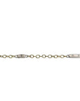 Bar Star Scatter Chain - Brass - 28"