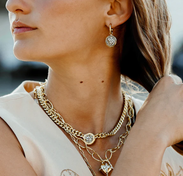 Kristal Dome Choker