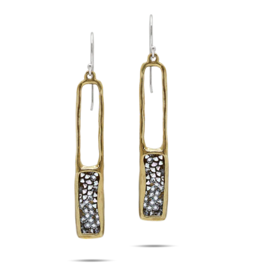 Kristal Frame Earrings