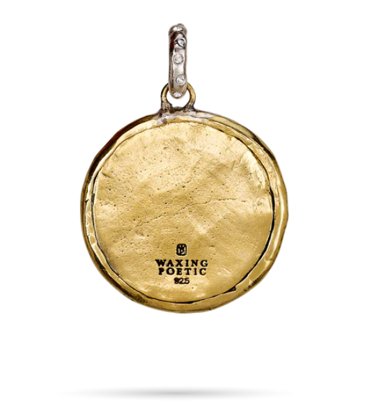 The Sea is Always Home Abalone Pendant