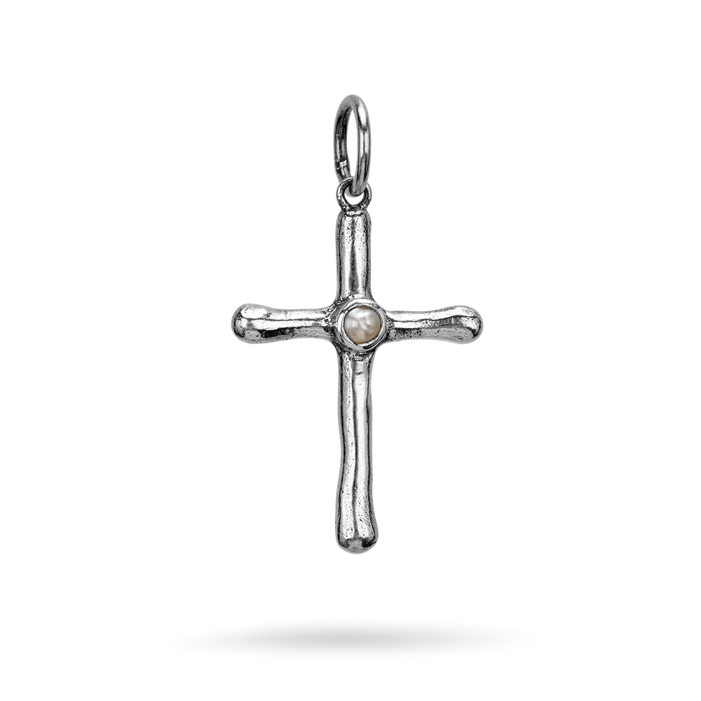 Poetic Cross Silver