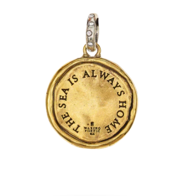The Sea Is Always Home Kristal Pendant