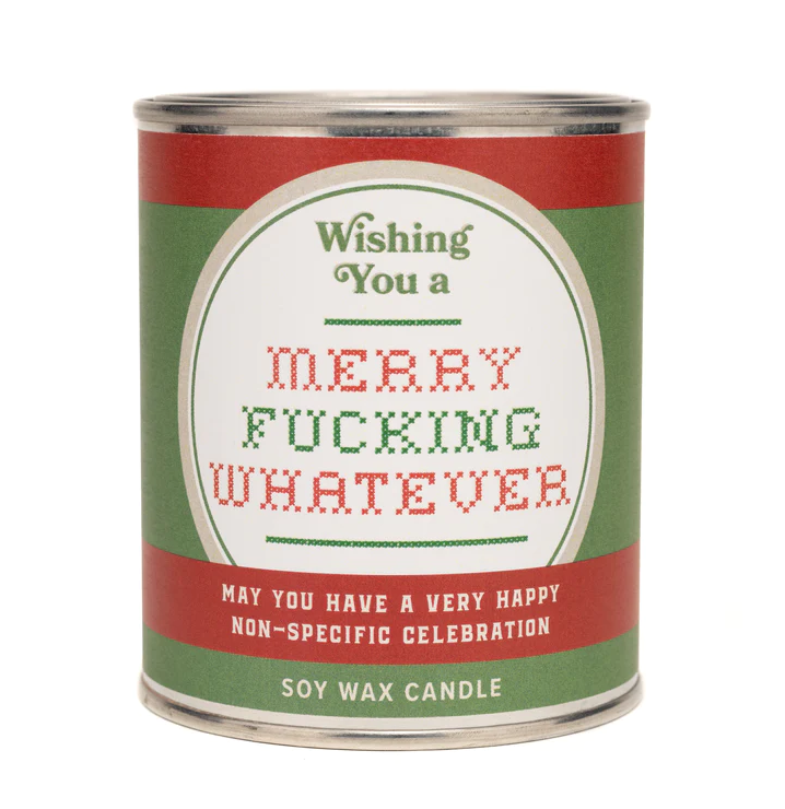 Merry Fucking Whatever Paint Can