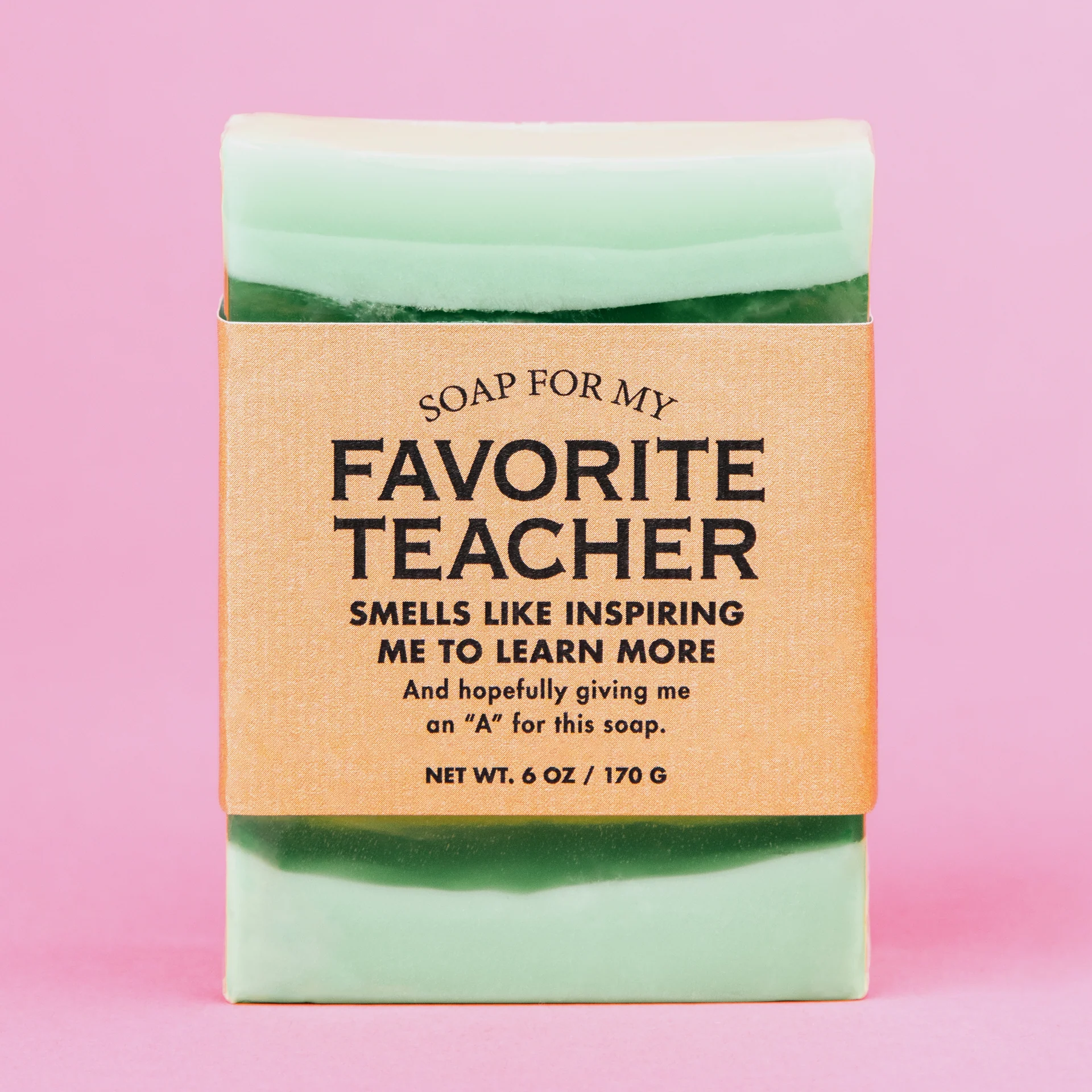 Soap For My Favorite Teacher