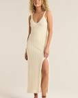 Eleena Knit Crochet Midi Dress