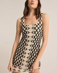 Playa Crochet Mini Dress