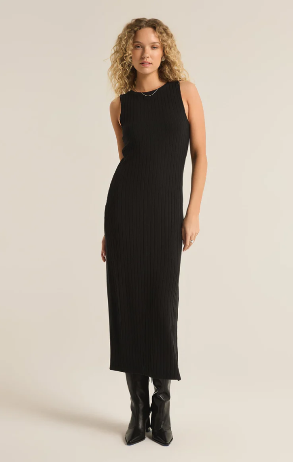 Raewyn Rib Midi Dress