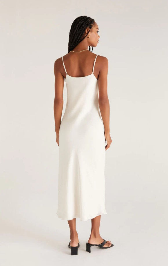 White Selina Slip Dress