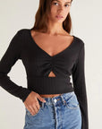 Bella Rib Long Sleeve Top