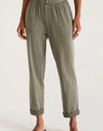 Olive Kendall Jersey Pant