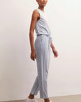 Rain Knit Denim Jumpsuit