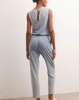 Rain Knit Denim Jumpsuit