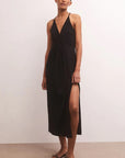Ronda Solid Twist Dress