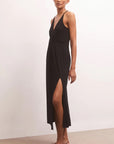 Ronda Solid Twist Dress