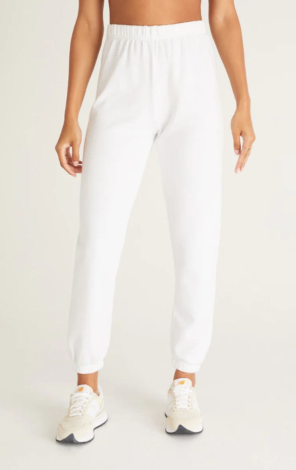 White Classic Gym Jogger