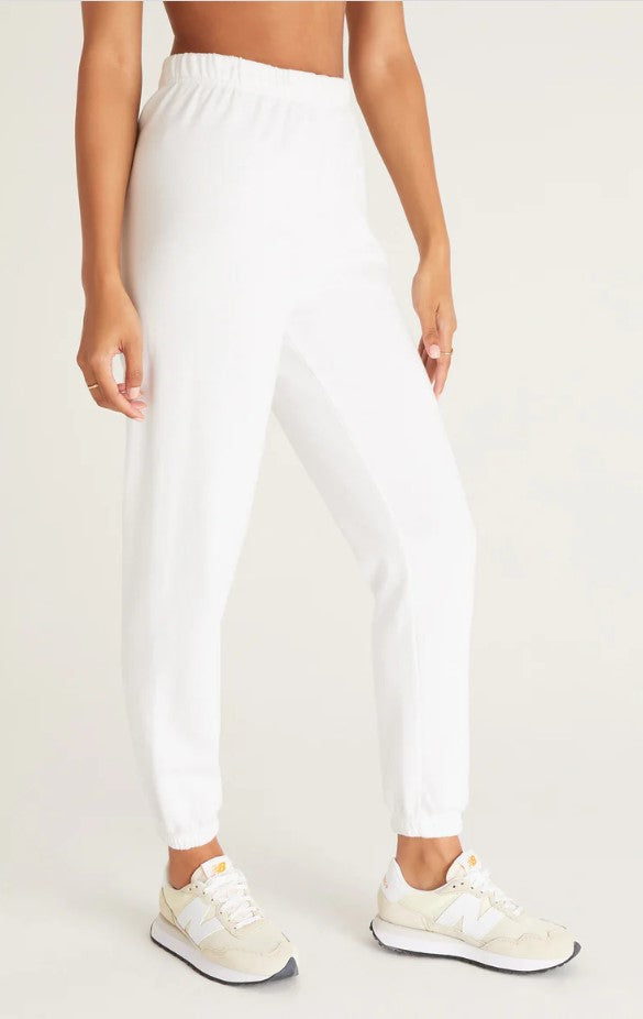 White Classic Gym Jogger