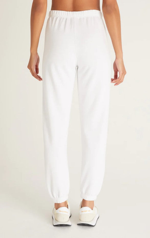 White Classic Gym Jogger