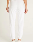 White Classic Gym Jogger