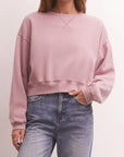 Mauve Classic Crew Sweatshirt