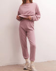 Mauve Classic Crew Sweatshirt