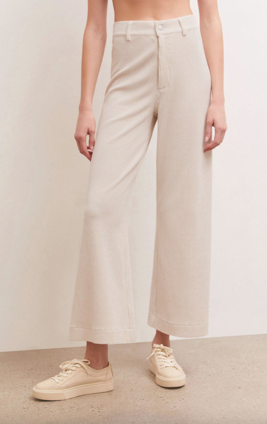 Prospect Knit Cord Pant Ivory