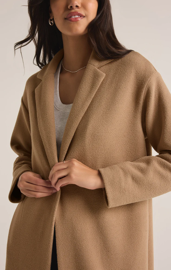 Mason Knit Coat - Classic Camel