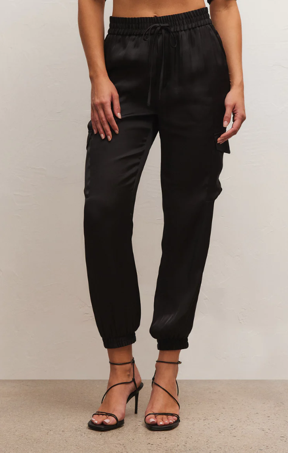 Rory Silky Cargo Jogger