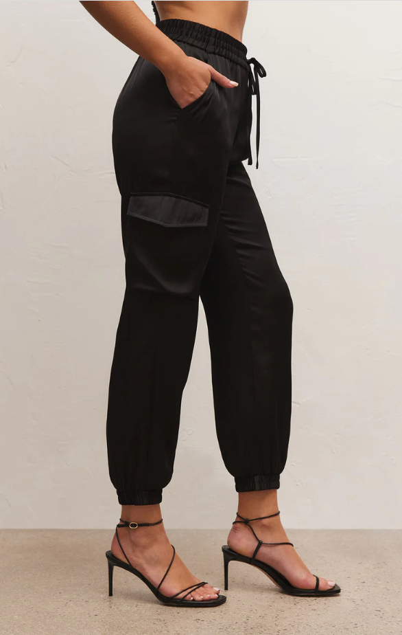 Rory Silky Cargo Jogger