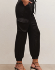 Rory Silky Cargo Jogger