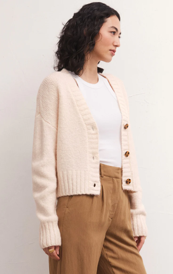 Allegra Cardigan - Sandstone