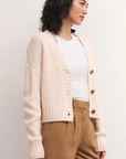 Allegra Cardigan - Sandstone