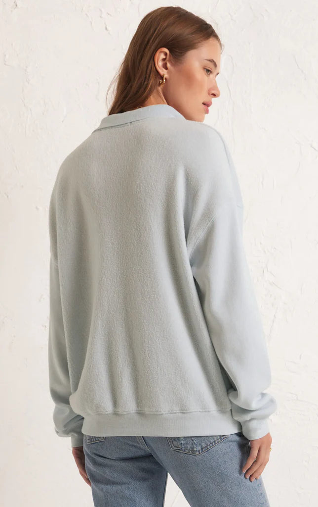 Nico Reverse Fleece Top