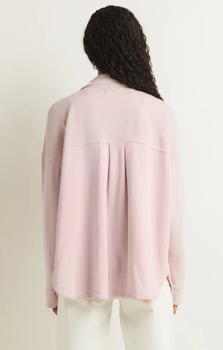 All Day Knit Jacket - Rose