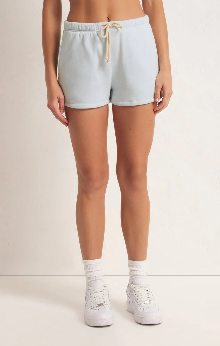 Play On Fleece Short - Pool Blue