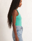 Sirena Rib Tank - Cabana Green