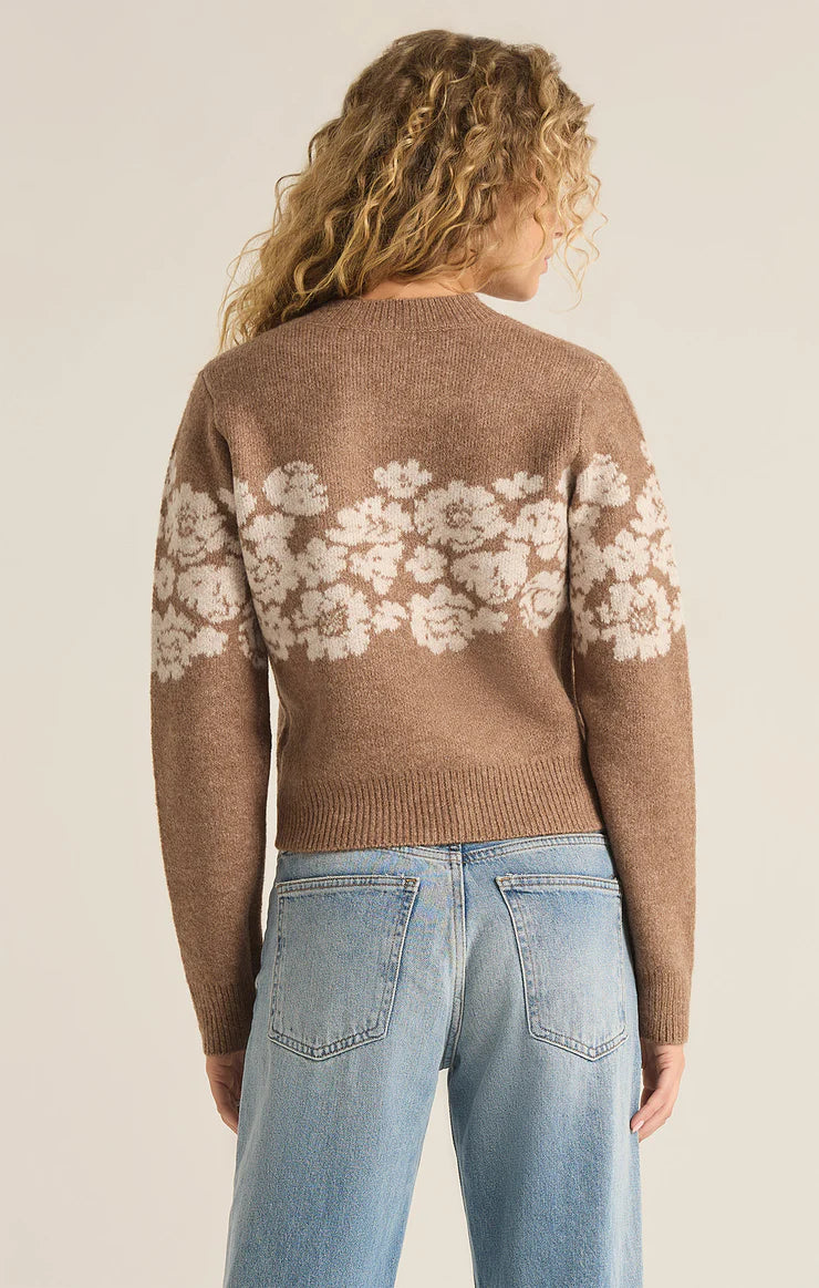 Marisol Flora Sweater - Burro