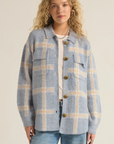 Tyler Plaid Sweater Jacket