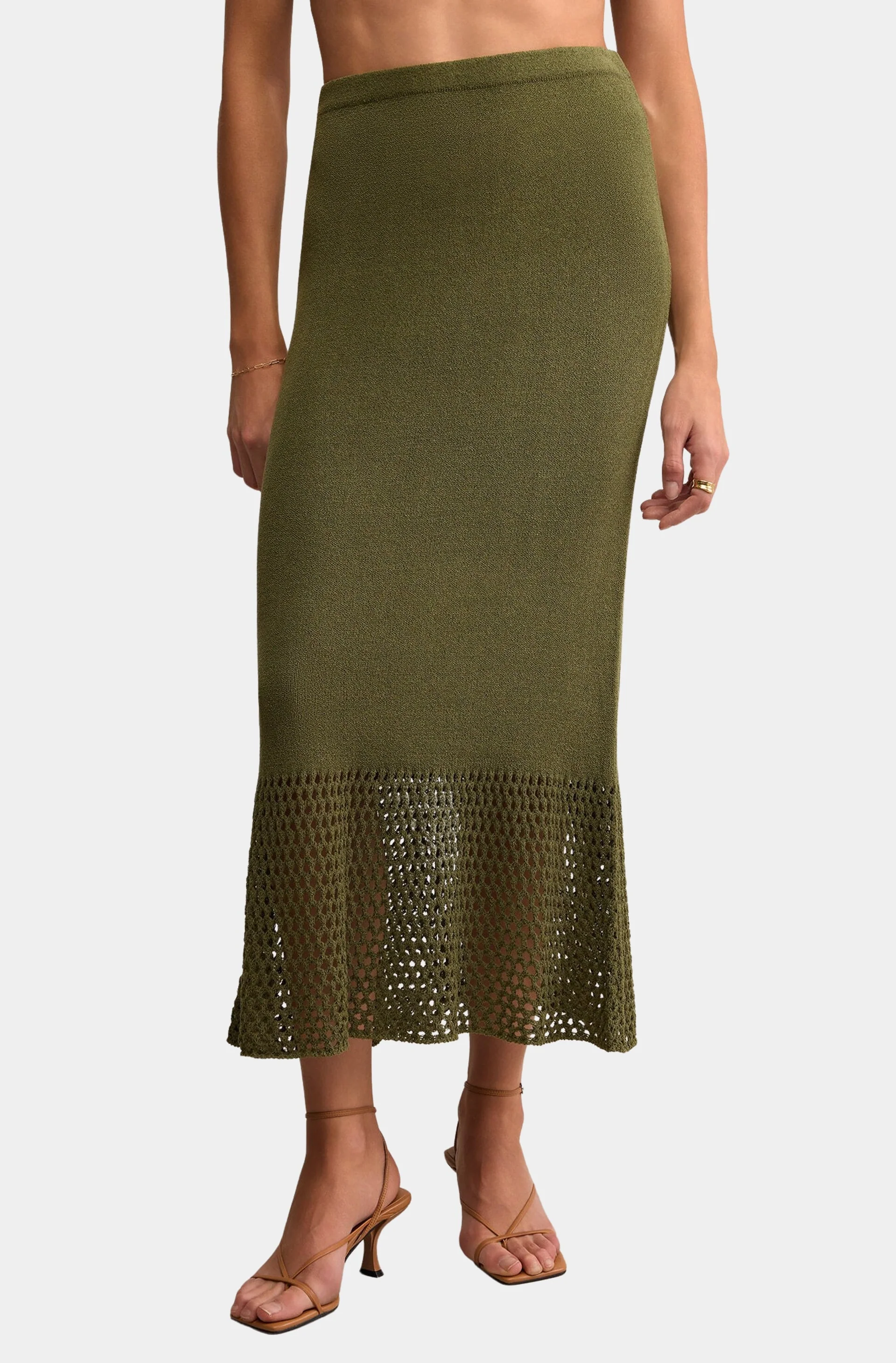 Haven Sweater Knit Midi Skirt