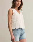 Tomi Embroidered Tank