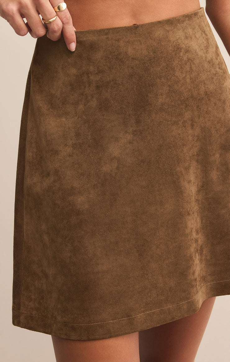 Ciera Suede Mini Skirt