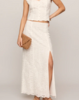 Emrie Eyelet Skirt