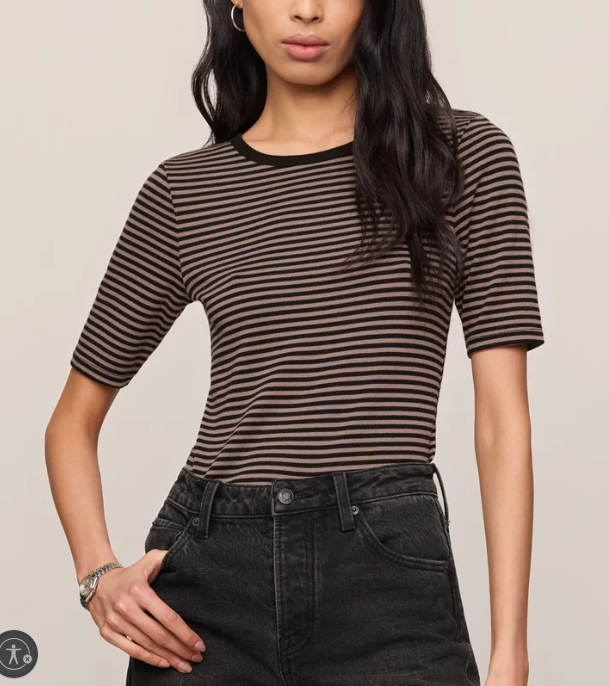 Freida Striped Tee