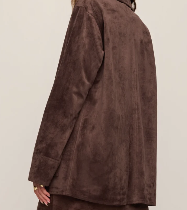 Decker Suede Chore Coat