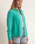 Kaili Button Up Gauze Top