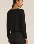 Layer On Rib Long Sleeve Top