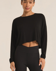 Layer On Rib Long Sleeve Top