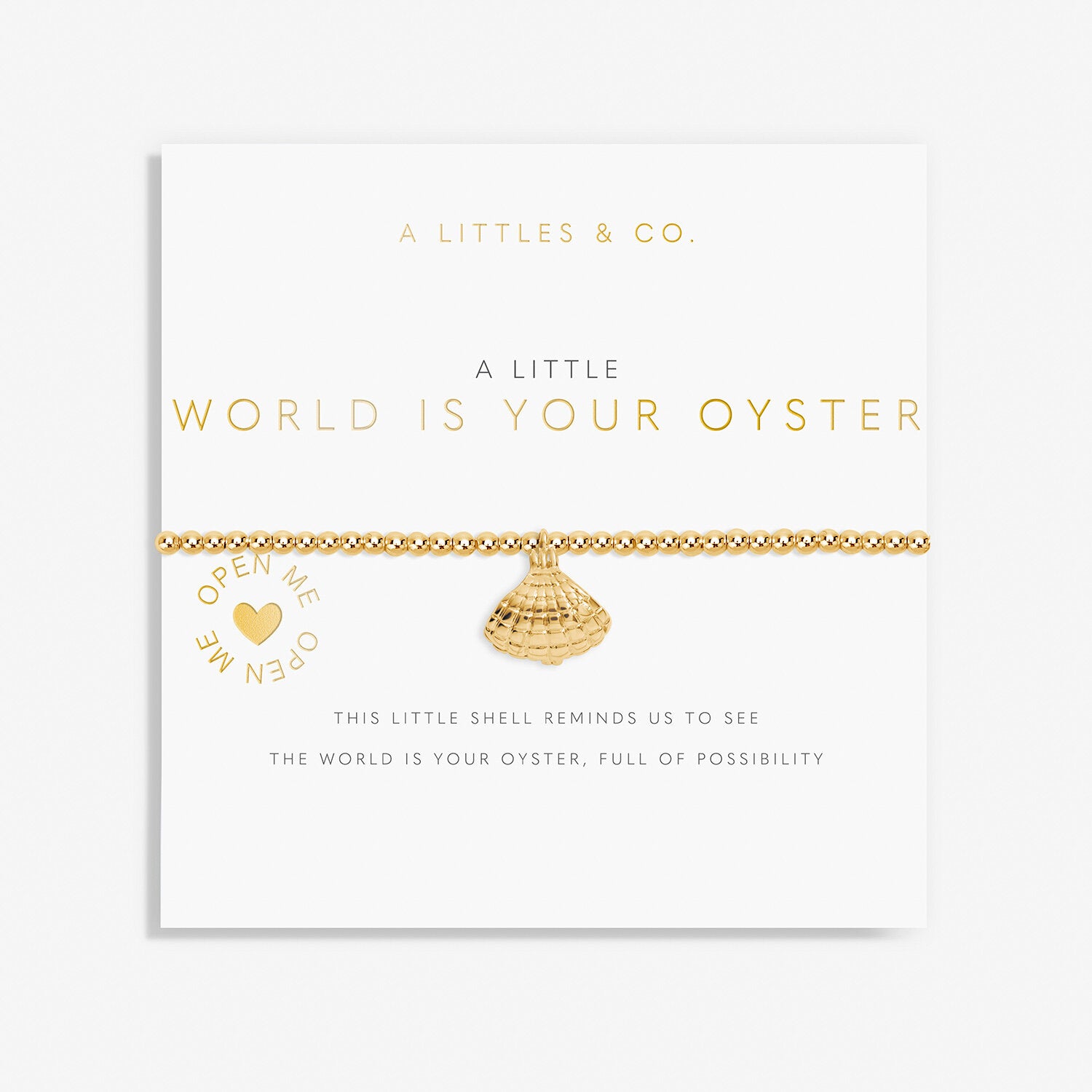 The World Is Your Oyster Bracelet