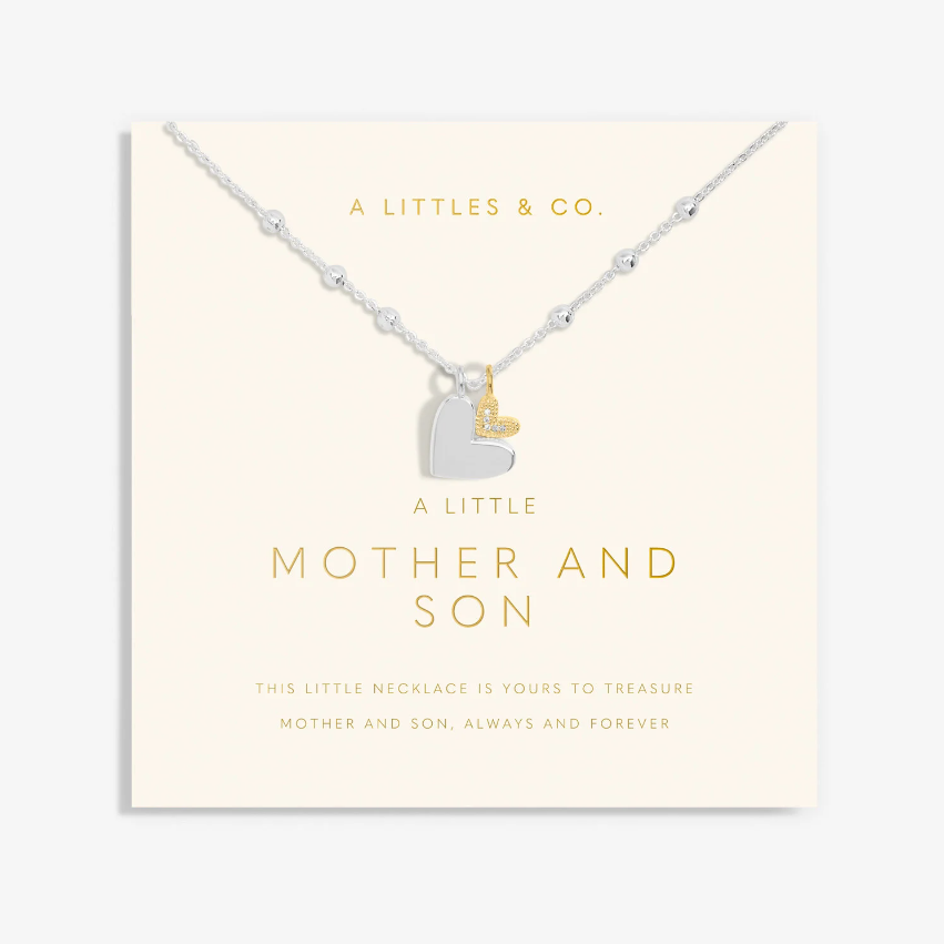 A Little Mother and Son Necklace