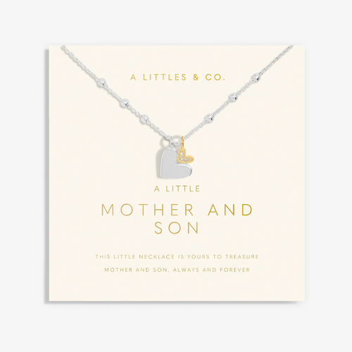 A Little Mother and Son Necklace